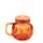 Pumpkin Mason Drinking Jar & Straw