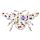 Nectar Meadows Bee 130pc Shaped Jigsaw Puzzle