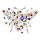 Nectar Meadows Bee 130pc Shaped Jigsaw Puzzle