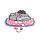Pusheen the Cat Core 130pc Shaped Jigsaw Puzzle