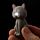 Cat LED Keyring with Meowing Sound
