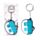 Home is Where You Park It Caravan PVC Keyring