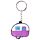 Home is Where You Park It Caravan PVC Key Cover Keyring