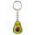 Kawaii Avocado Set of 2 Keyrings