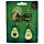 Kawaii Avocado Set of 2 Keyrings