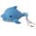 Octopus Penguin & Dolphin LED Sealife Keyring with Sound