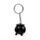 Cauldron with Pentagram Keyring