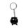 Cauldron with Pentagram Keyring