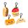 Squidglys Foodiemals Boulangerie Plush Mini Keyring