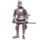 Medieval Knight Fridge Magnet