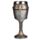 Decorative Medieval Helmet & Chain Mail Goblet