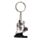 Crusader Knight on Horseback Defender Keyring