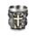 Decorative Medieval Knight with Shield Shot Glass