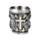 Decorative Medieval Knight with Shield Shot Glass