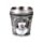 Decorative Medieval White Knight Shot Glass