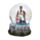 Crusader Knight & Castle Snow Globe 