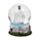 Crusader Knight & Castle Snow Globe 