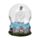Crusader Knight & Castle Snow Globe 
