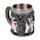 Decorative Medieval Knight with Sword & Shield Tankard