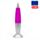 Colour Change USB Tornado Lamp Silver