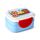 Foodiemals Clip Lock Stacked Bento Lunch Box with Cutlery