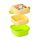 Adoramals Wild Clip Lock Stacked Bento Snack Lunch Box