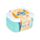Beans & Co Cats Clip Lock Stacked Bento Lunch Box with Cutlery