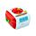 Elidi the Strawberry Foodiemals Clip Lock Stacked Bento Snack Lunch Box