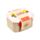 Pippi Longstocking Clip Lock Stacked Bento Lunch Box with Cutlery
