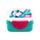 Hatsune Miku Clip Lock Stacked Bento Lunch Box with Cutlery