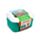 Minecraft Chibi Clip Lock Stacked Bento Lunch Box with Cutlery