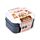 Pusheen the Cat Bento Club Clip Lock Stacked Bento Lunch Box with Cutlery