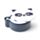 Adoramals Panda Shaped Lunch Box Set of 3