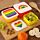 Set of 3 Lunch Box S/M/L Somewhere Rainbow