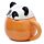 Adoramals Panda Peeping Lid Ceramic Lidded Animal Mug