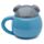 Adoramals Elephant Peeping Lid Ceramic Lidded Animal Mug
