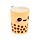 Boba the Bubble Tea Foodiemals Ceramic Lidded Mug
