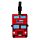 London Icons Red Routemaster Bus PVC Luggage Tag