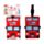 London Icons Red Routemaster Bus PVC Luggage Tag