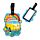 Volkswagen VW T1 Camper Bus Summer Vibes PVC Luggage Tag