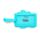 Pusheen the Cat Summer Surfer PVC Luggage Tag