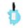 Knights & Dragons Dragon PVC Luggage Tag