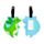 Knights & Dragons Dragon PVC Luggage Tag