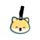 Adoramals Shuggs the Shiba Inu PVC Luggage Tag