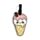 Foodiemals Ice Cream & Ice Lolly PVC Luggage Tag Set of 2