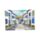 Souvenir Seaside Magnet Painted Houses Street Scene