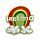 Luck of the Irish Rainbow Ireland Souvenir PVC Magnet