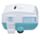 Home is Where You Park It Caravan Ceramic Money Box