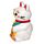 Maneki Neko Lucky Cat White Ceramic Money Box