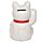 Maneki Neko Lucky Cat White Ceramic Money Box